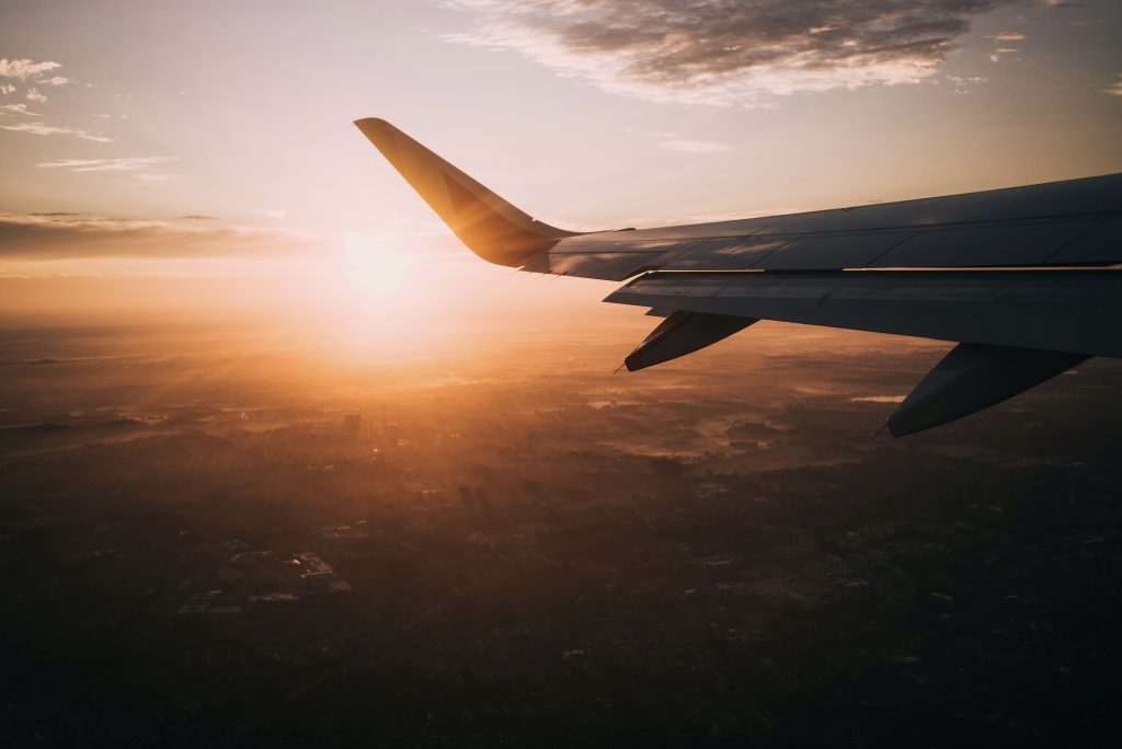 airplane flying-travel