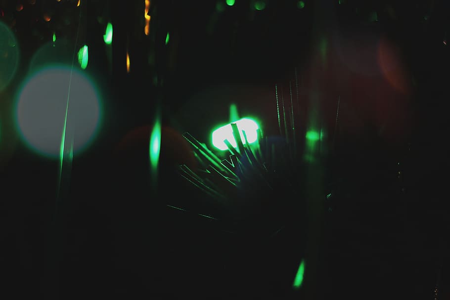 Riding Nighttime Powder in a Glow-in-The-Dark Snowboard Suit